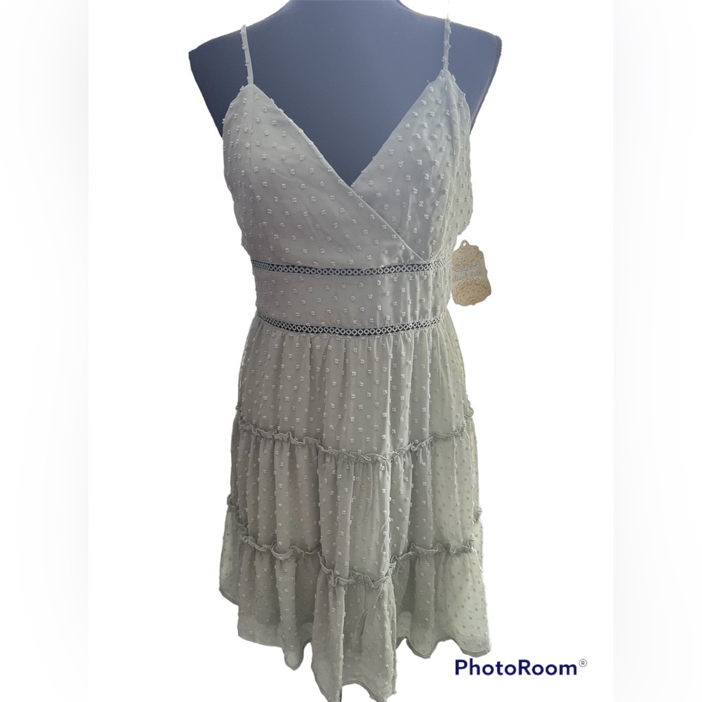 NWT Altar'd State Light Green Mini Dress